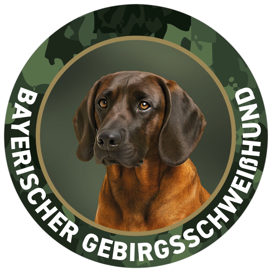 BGS Jagdhund-Aufkleber III fürs Auto