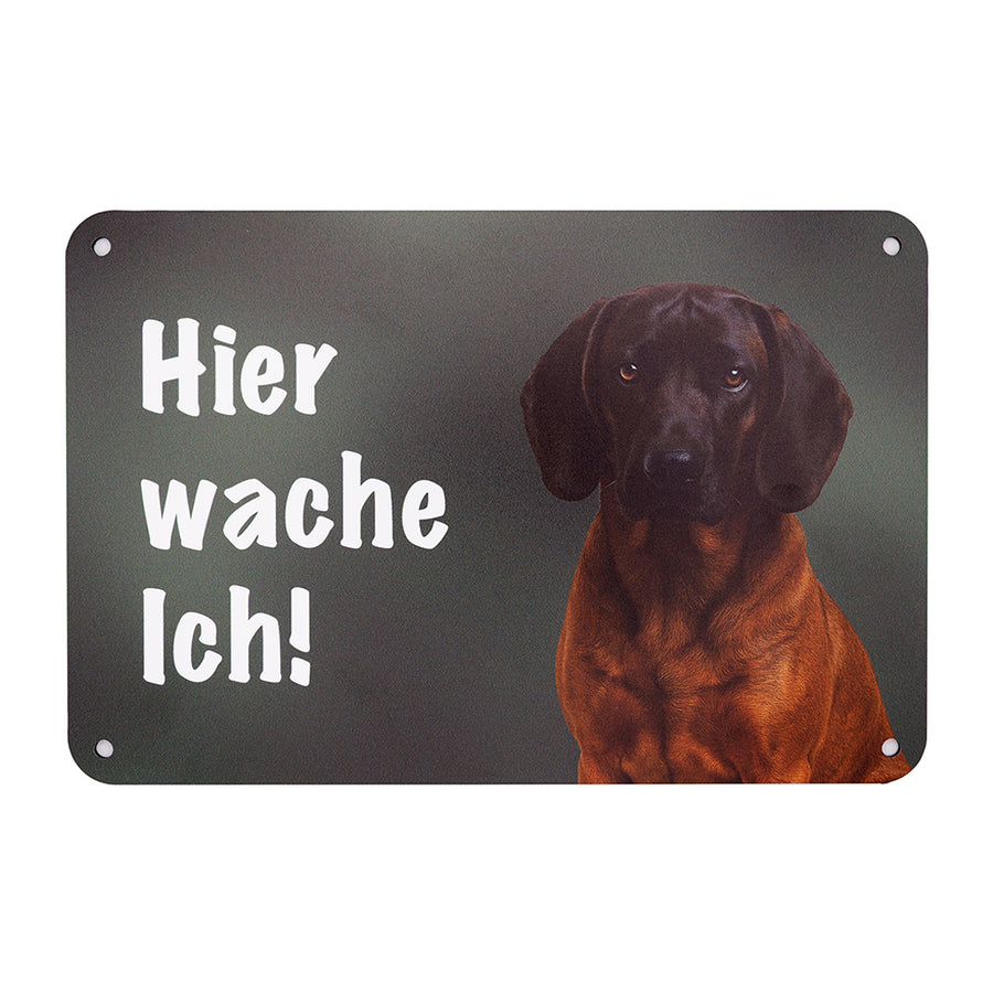 BGS Warnschild II „Hier wache ich!“
