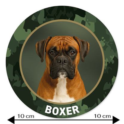 Deutscher Boxer Aufkleber fürs Auto