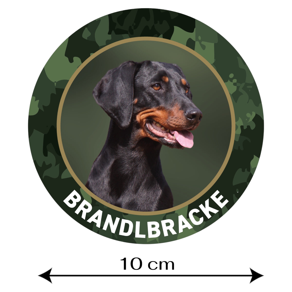 Brandlbracke Aufkleber fürs Auto
