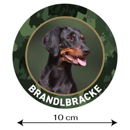 Brandlbracke Aufkleber fürs Auto