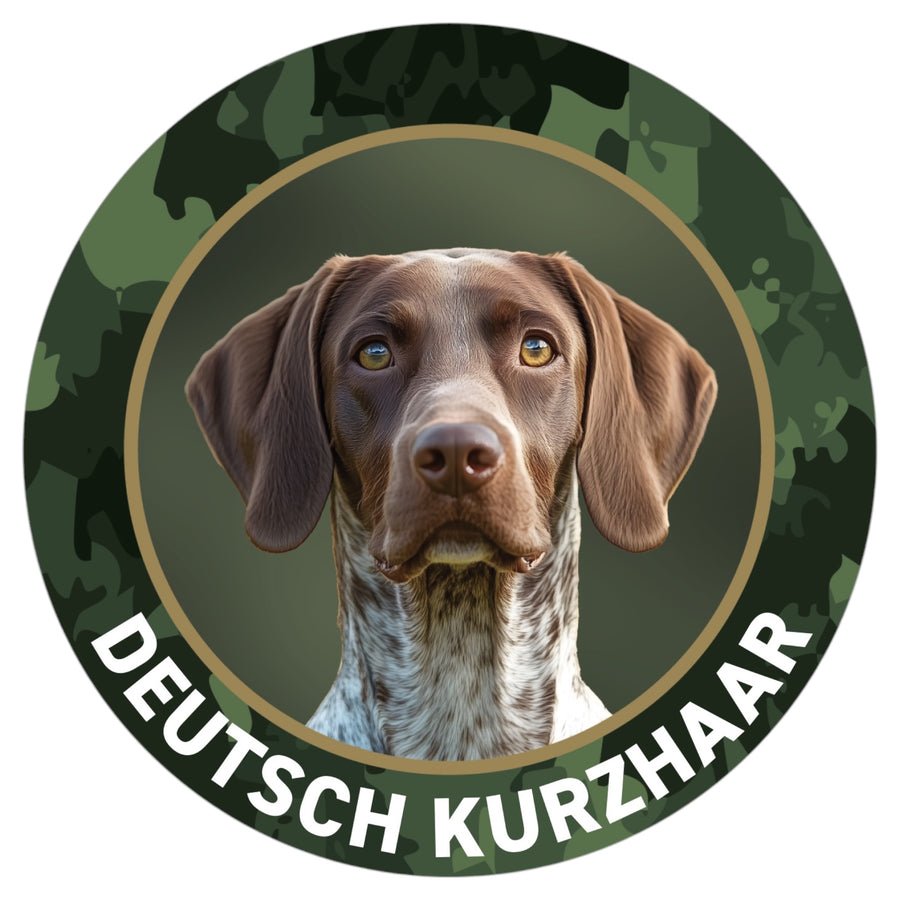 Deutsch Kurzhaar Braunschimmel II Aufkleber fürs Auto