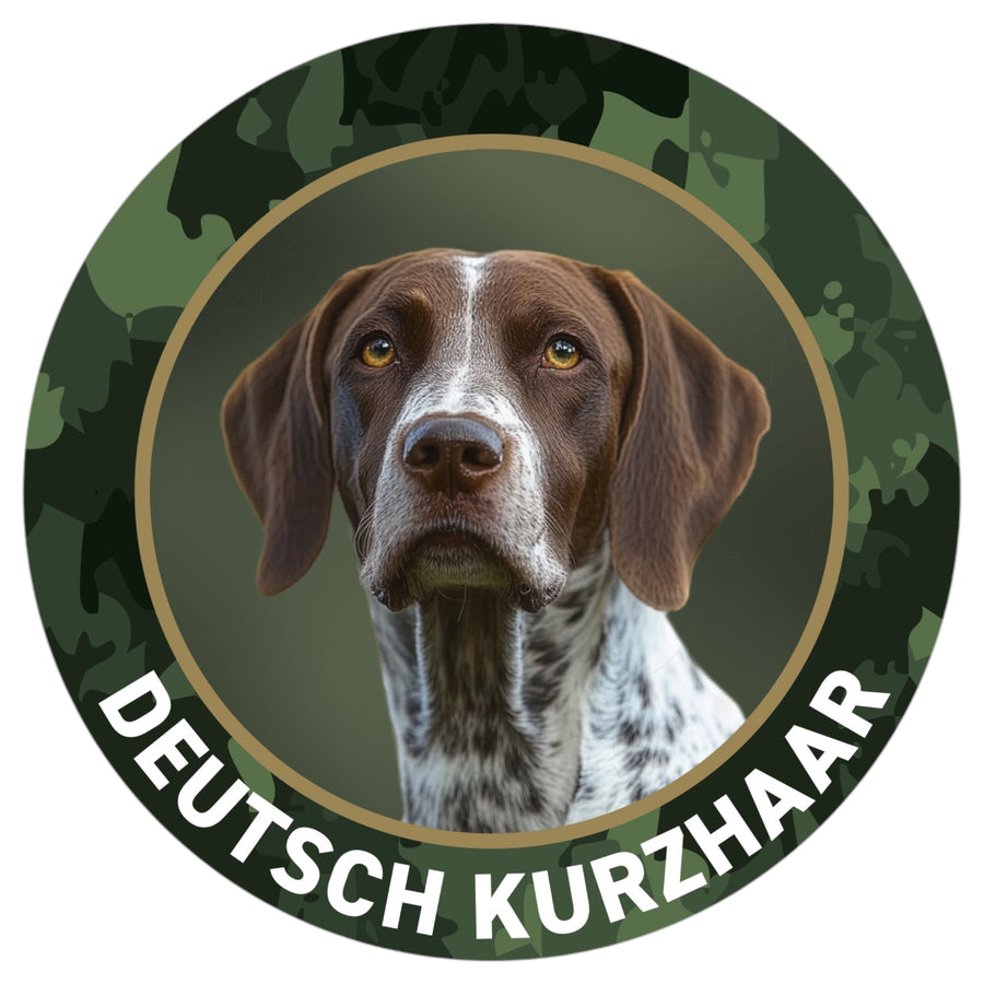 Deutsch Kurzhaar Braunschimmel III Aufkleber fürs Auto