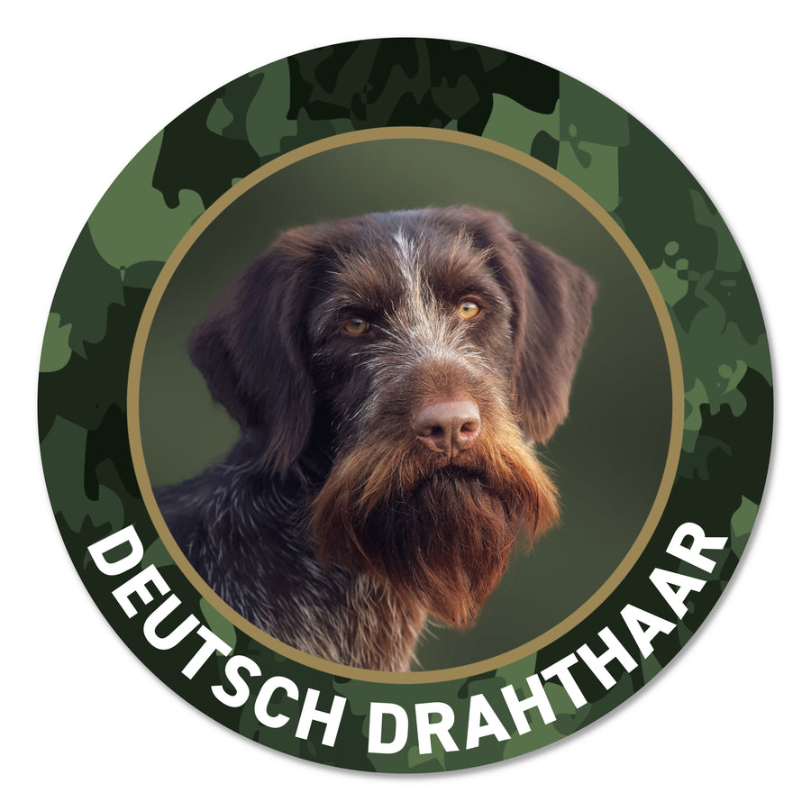 Deutsch Drahthaar Aufkleber fürs Auto