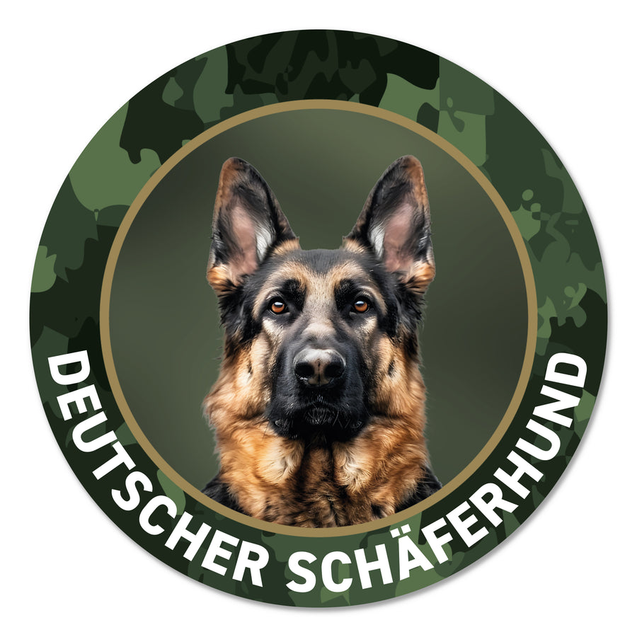 Deutscher Schäferhund Aufkleber fürs Auto