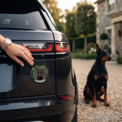 Dobermann III Aufkleber fürs Auto