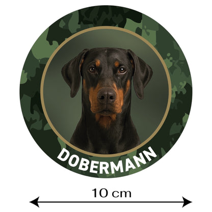 Dobermann II Aufkleber fürs Auto