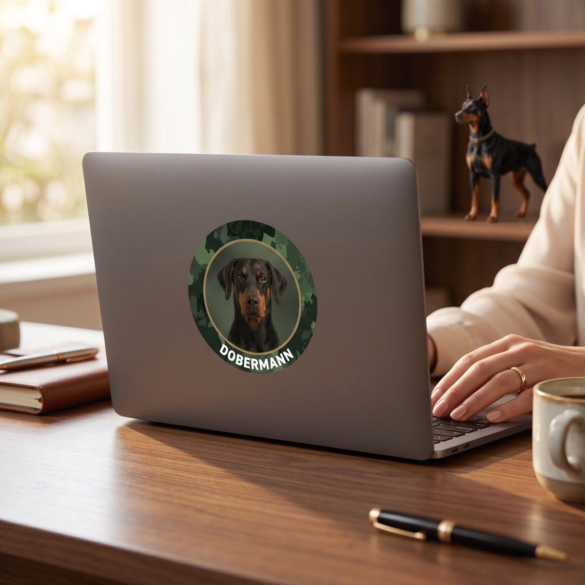 Dobermann II Aufkleber fürs Auto
