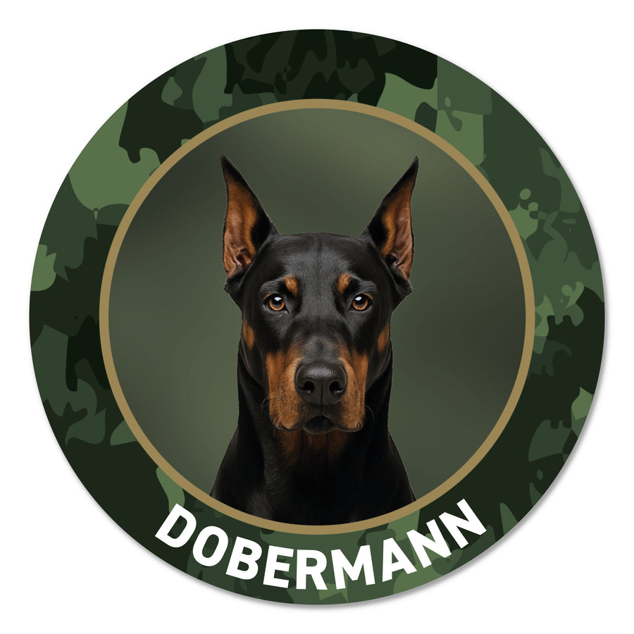 Dobermann III Aufkleber fürs Auto