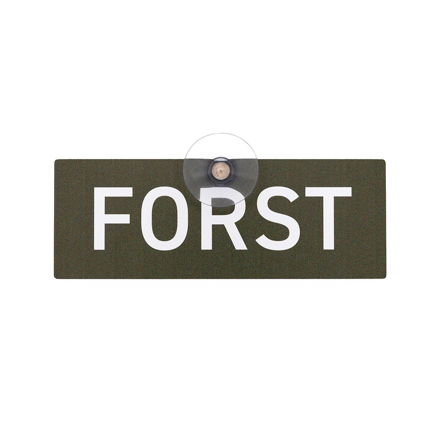 Forstschild III mit Saugnapf fürs Auto