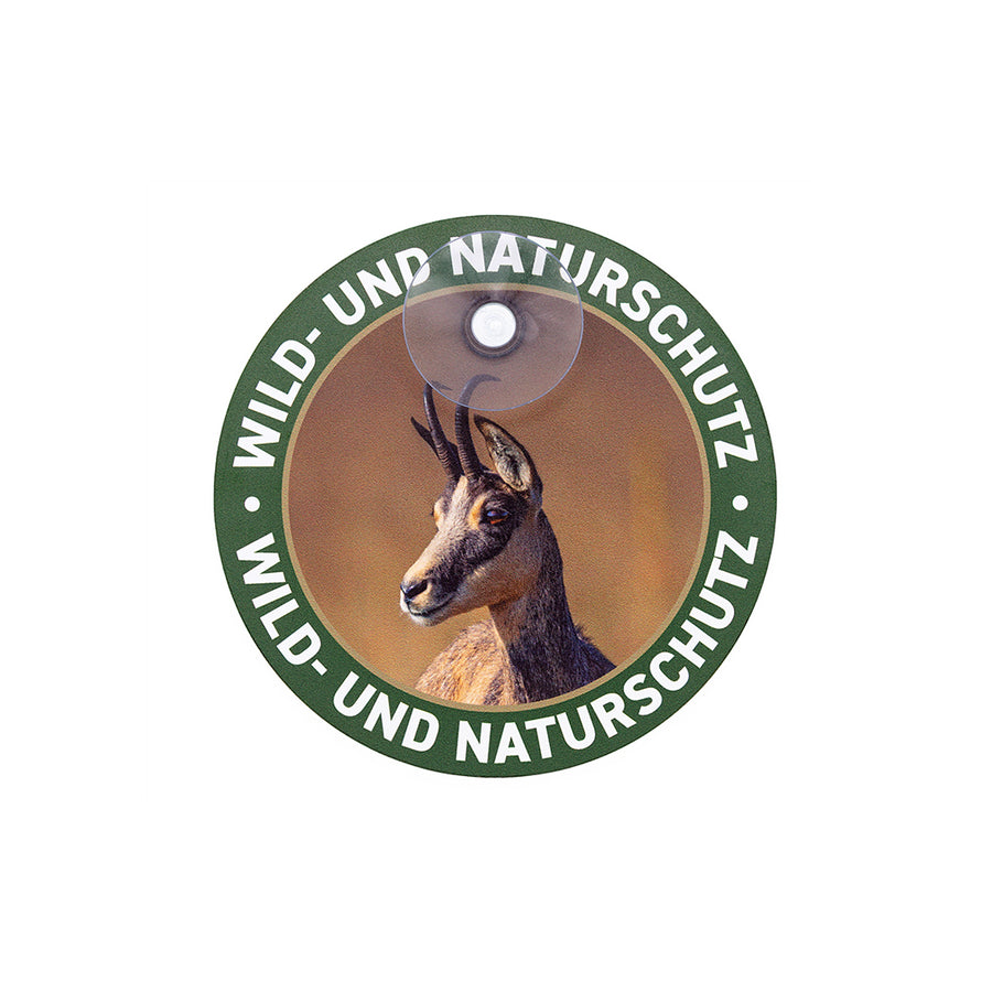 Gams Jagdschild „Wild & Naturschutz“ II fürs Auto