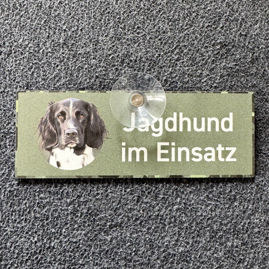 Jagdhund im Einsatz "Großer Münsterländer"