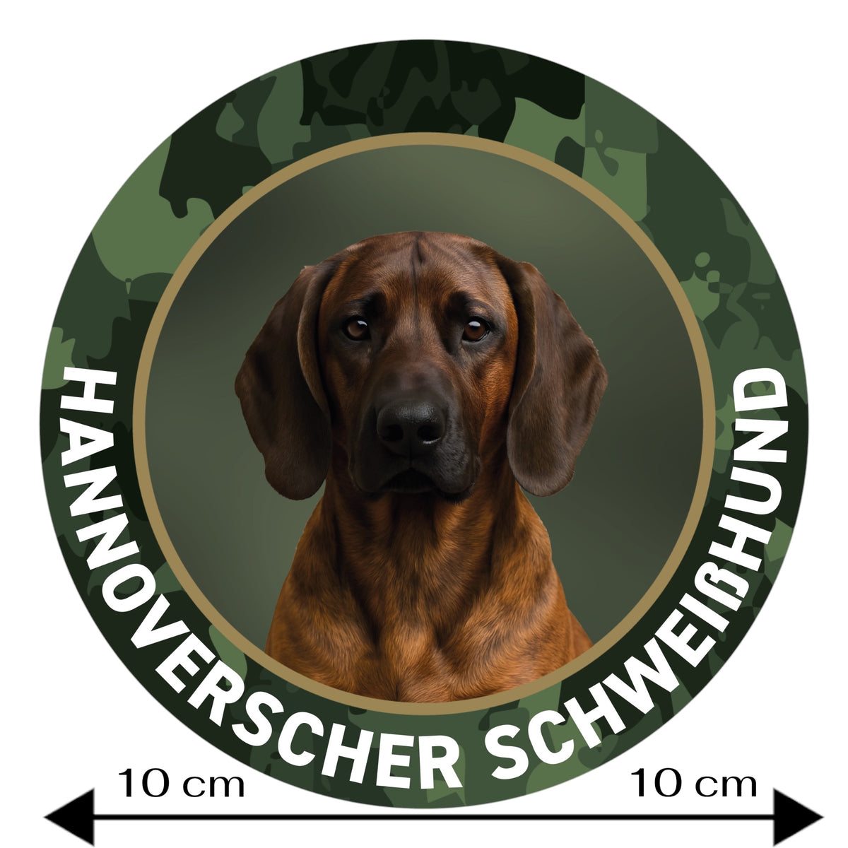 Hannoverscher Schweißhund Aufkleber fürs Auto