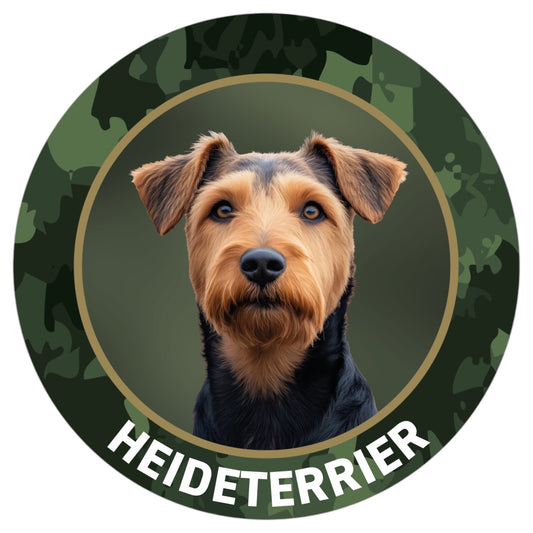 Heideterrier Jagdhund-Aufkleber fürs Auto