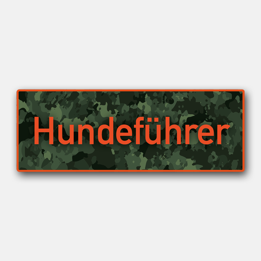 Aufkleber „Hundeführer“ fürs Auto