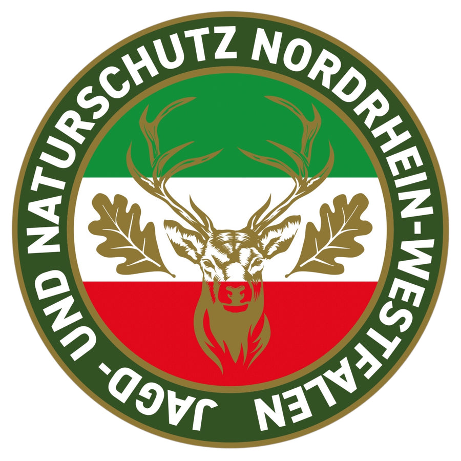 Jagdaufkleber Nordrhein-Westfalen fürs Auto