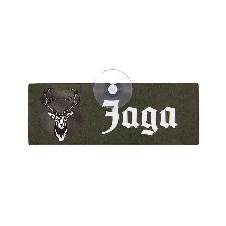 Jagdschild mit Saugnapf  "Jaga"
