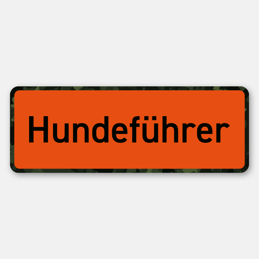 Magnetschild "Hundeführer"