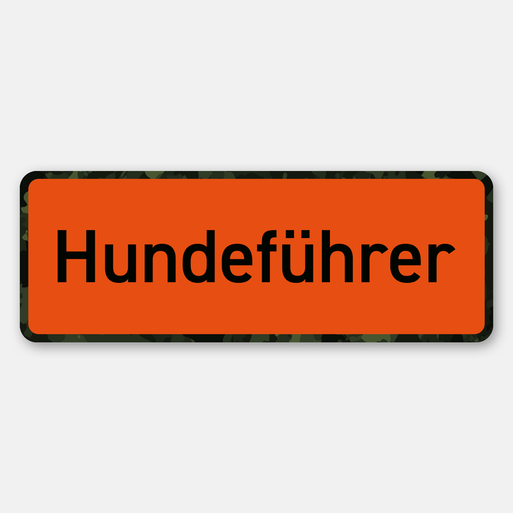 Magnetschild "Hundeführer"
