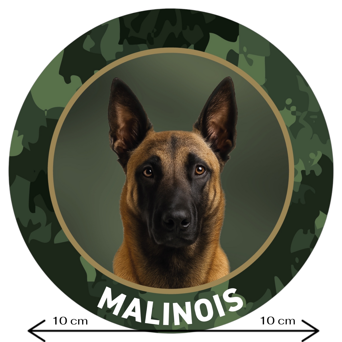 Belgischer Schäferhund Aufkleber fürs Auto