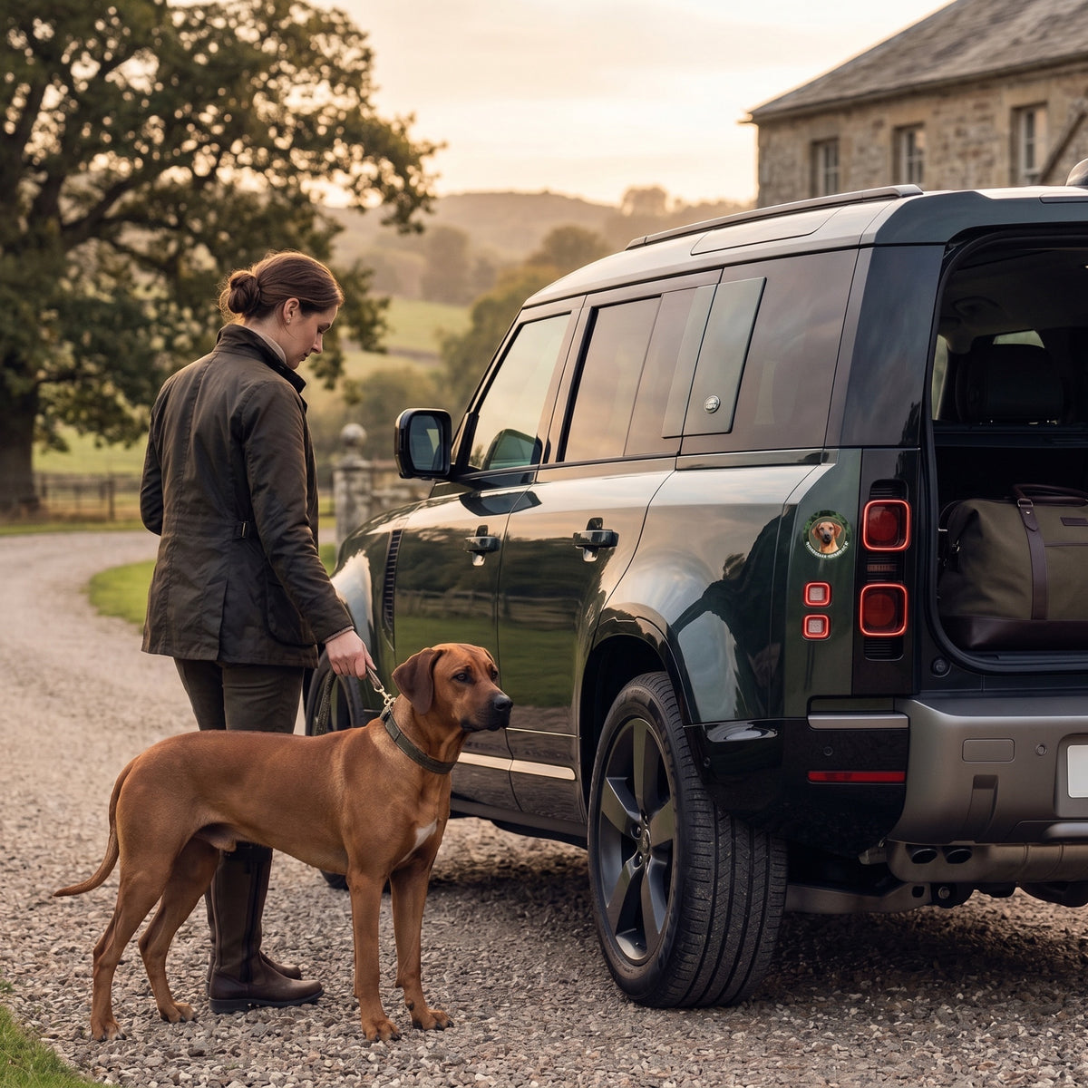 Rhodesian Ridgeback Aufkleber fürs Auto