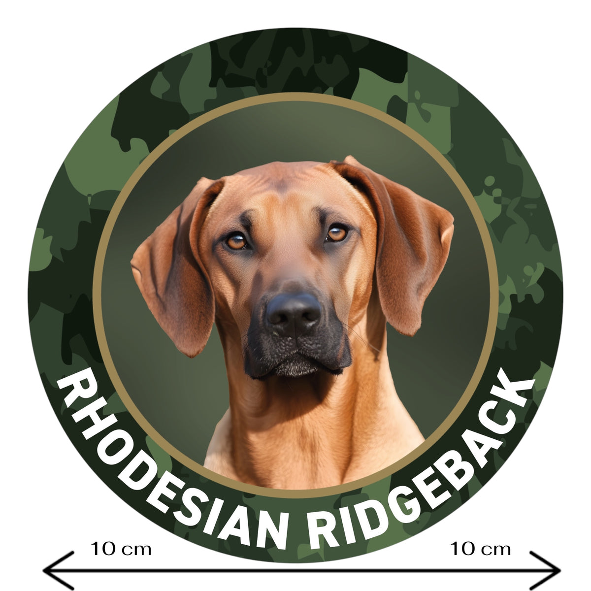 Rhodesian Ridgeback Aufkleber fürs Auto