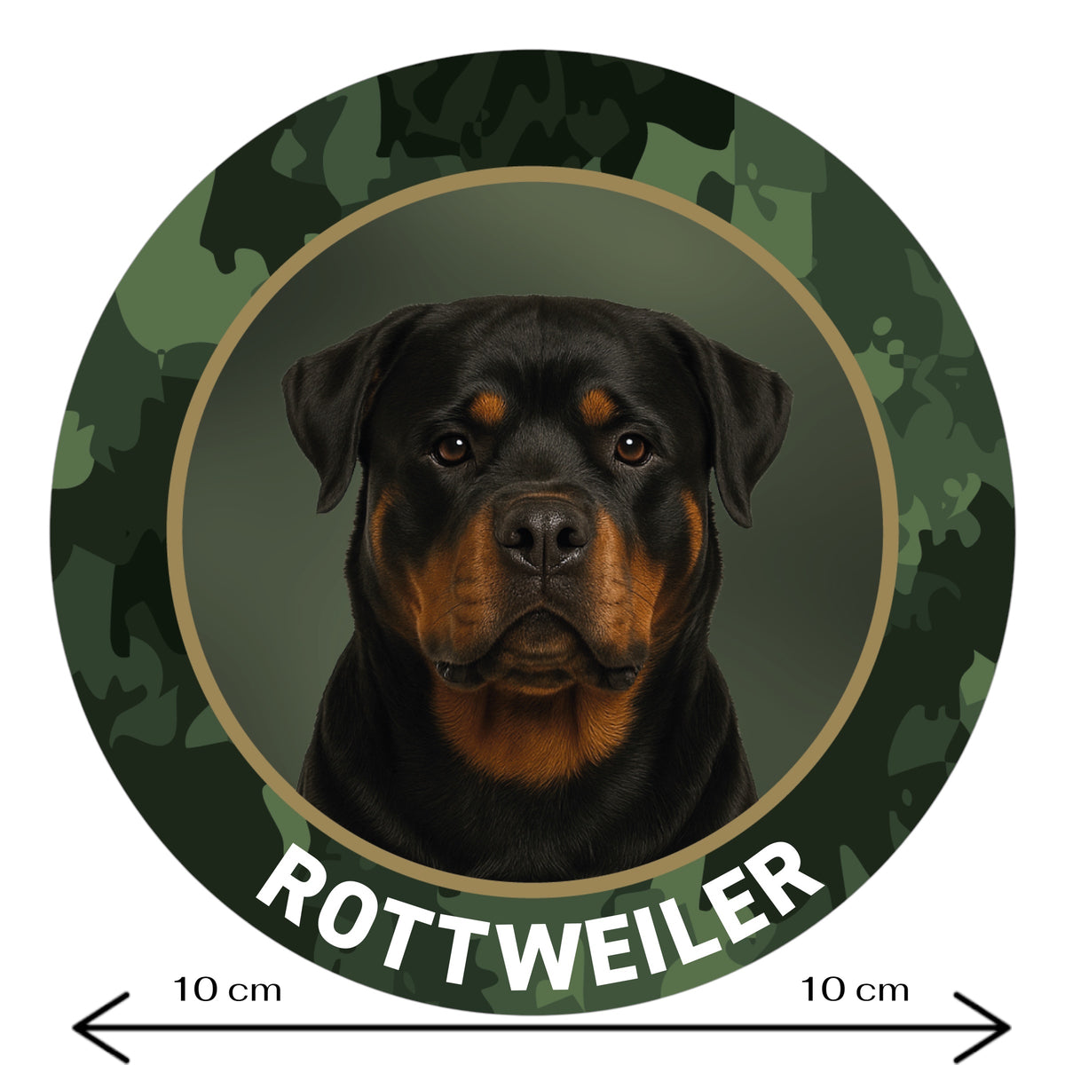 Rottweiler Aufkleber fürs Auto