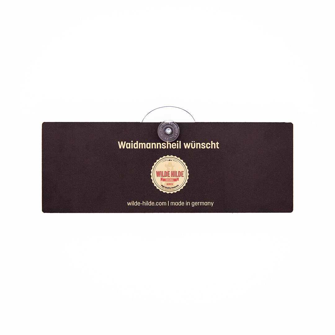 Autoschild mit Saugnapf  "Deutsch Drahthaar" III HF