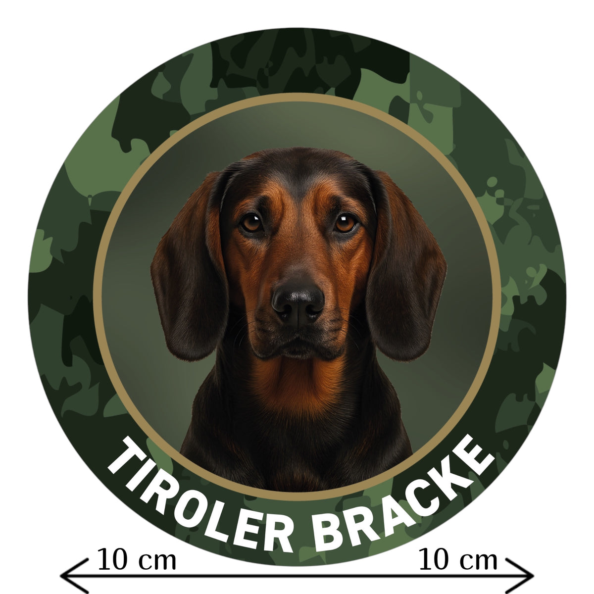 Tiroler Bracke Aufkleber fürs Auto