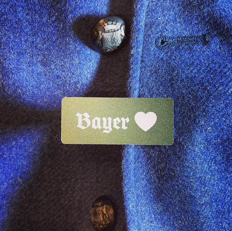 Trachtenanstecker „Bayer“ für Janker und Hut