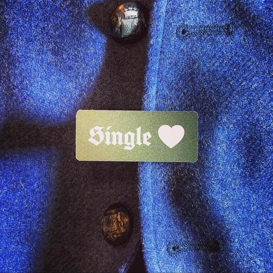 Trachtenanstecker „Single“ für Janker und Hut