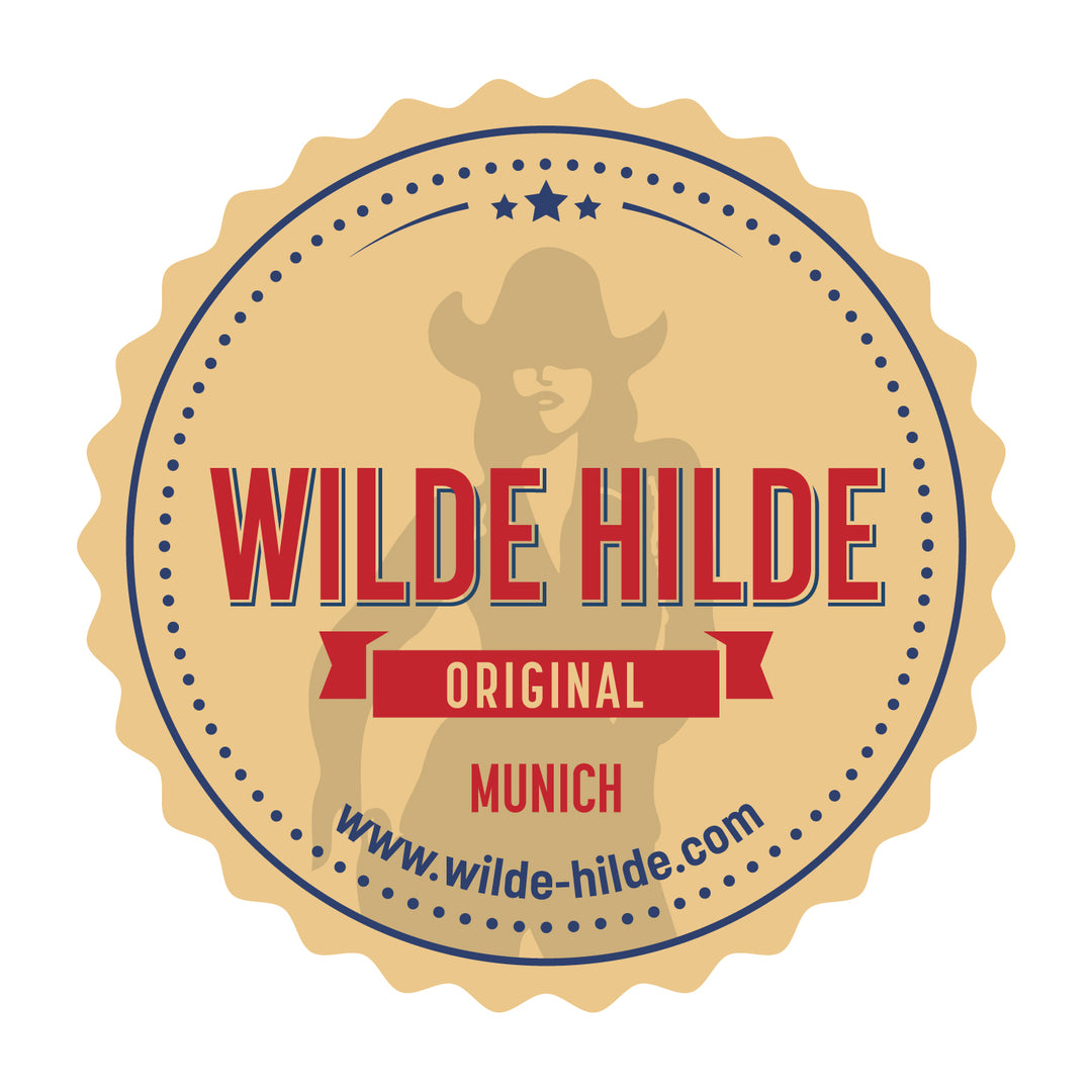 Wilde Hilde Original Logo – Hersteller für Jagdschilder, Jagdaufkleber, Hundeaufkleber, Magnetschilder, Hundeschilder und Jagdhundeschilder